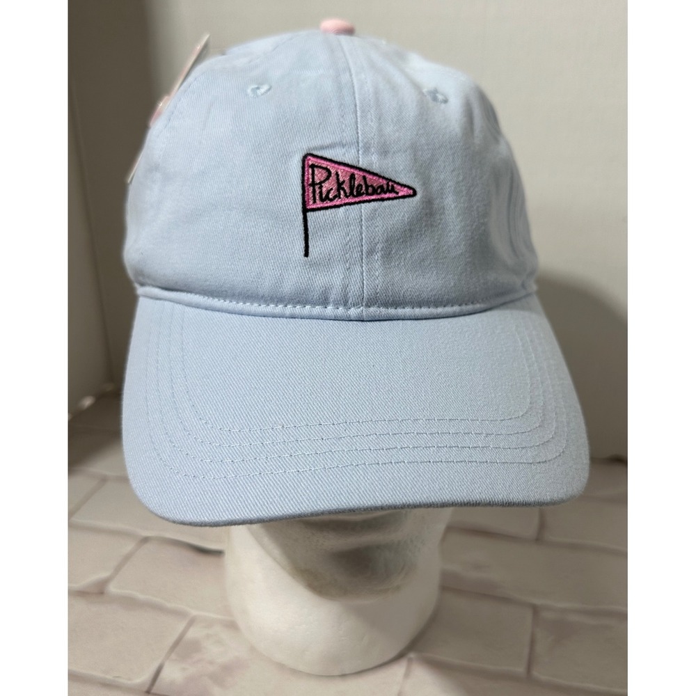 Frasier Sterling Sport Pickleball‎ Pennant Baseball Cap Light Blue Adjustable